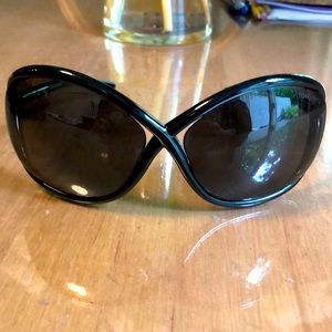 Tom Ford Women’s Black Oversized Sunglasses